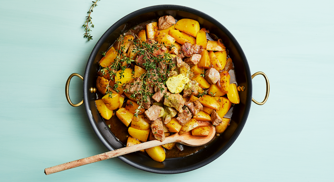Steak-Kartoffel-Pfanne