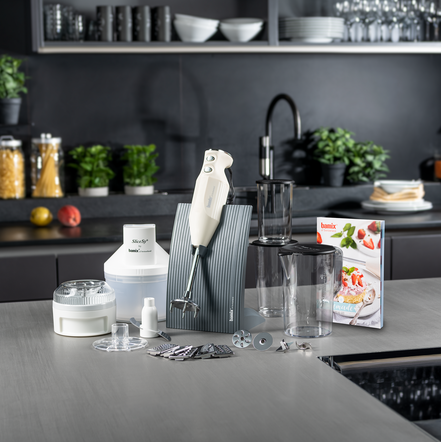 Stabmixer-Set Baking cream