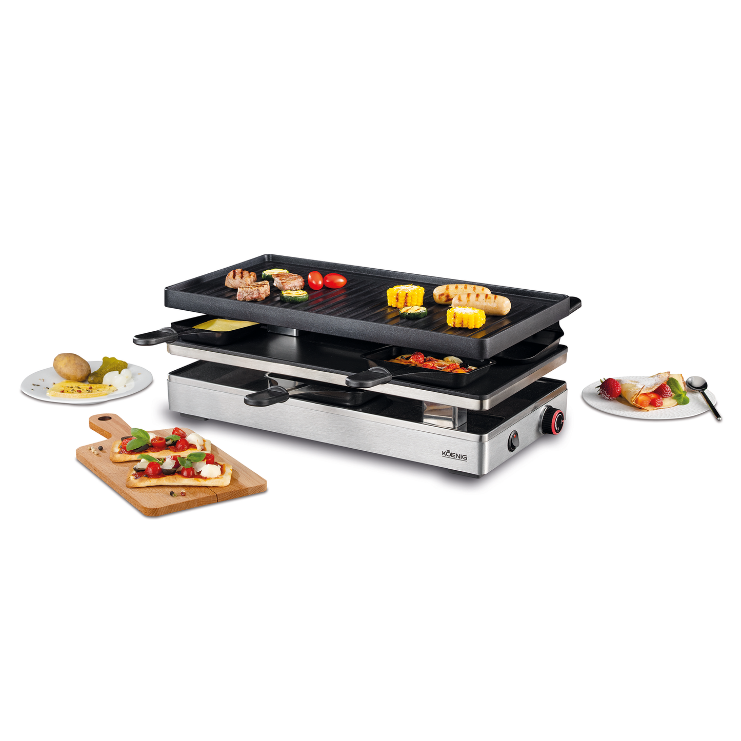 Grill à pizza/raclette