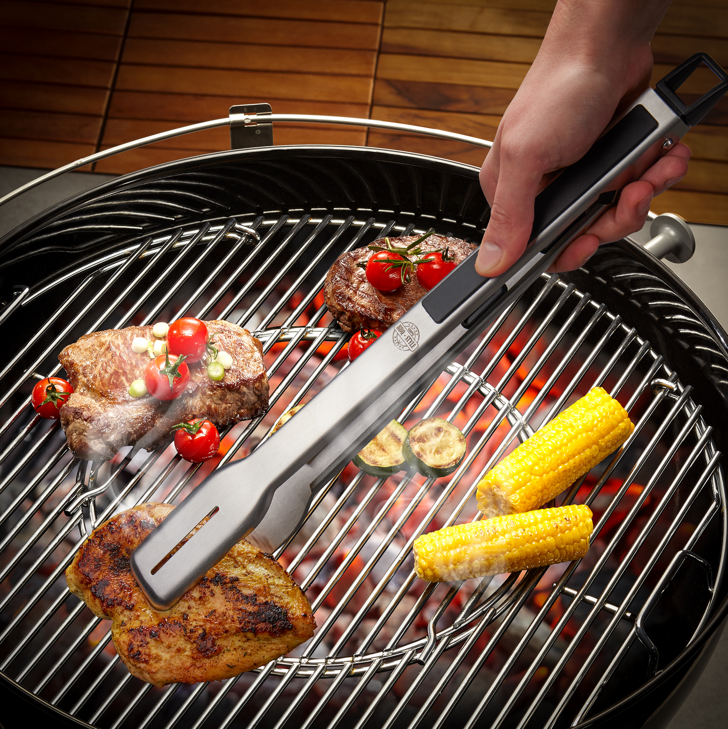 Grillzange BBQ & Wender BBQ XXL