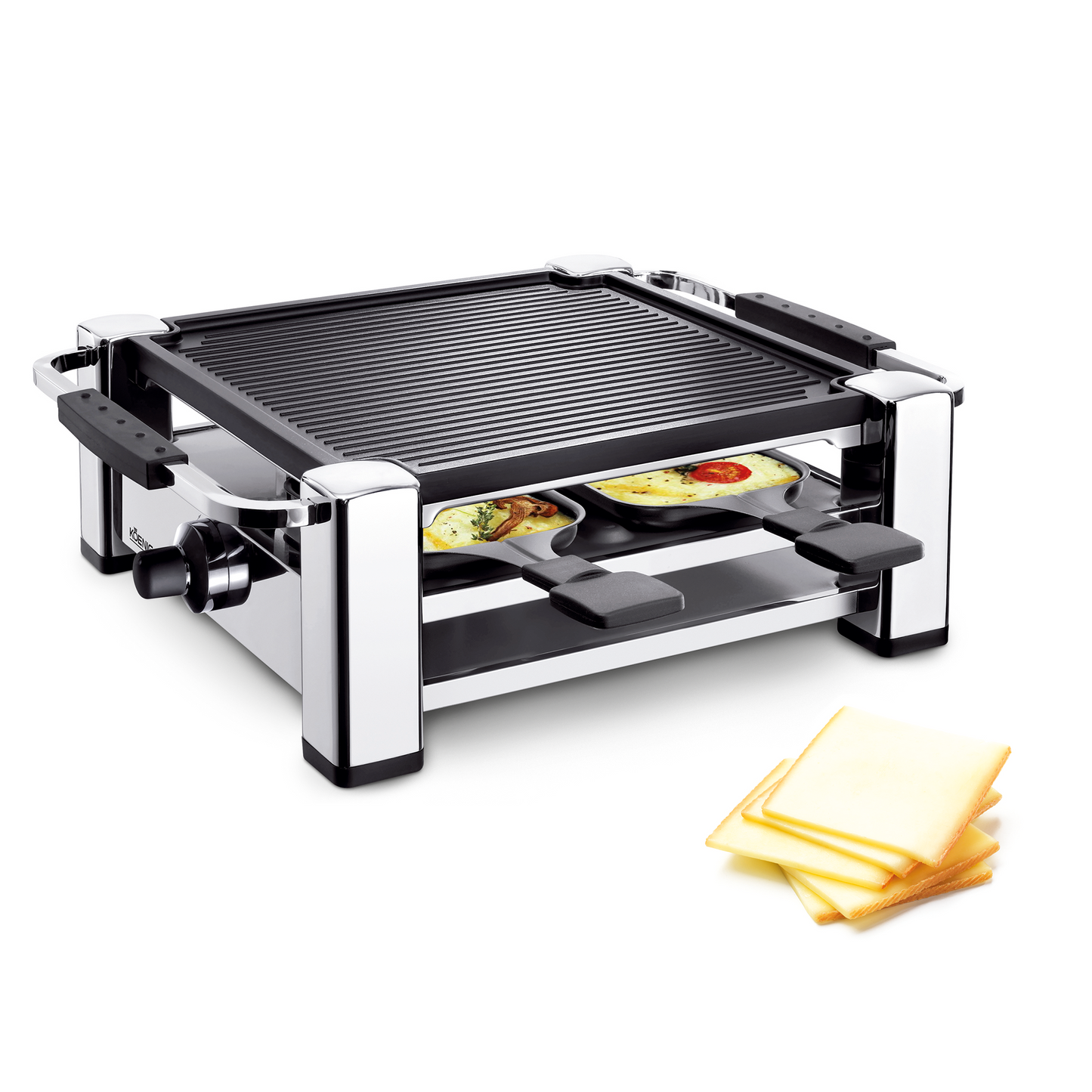 Appareil à raclette 4 pièces