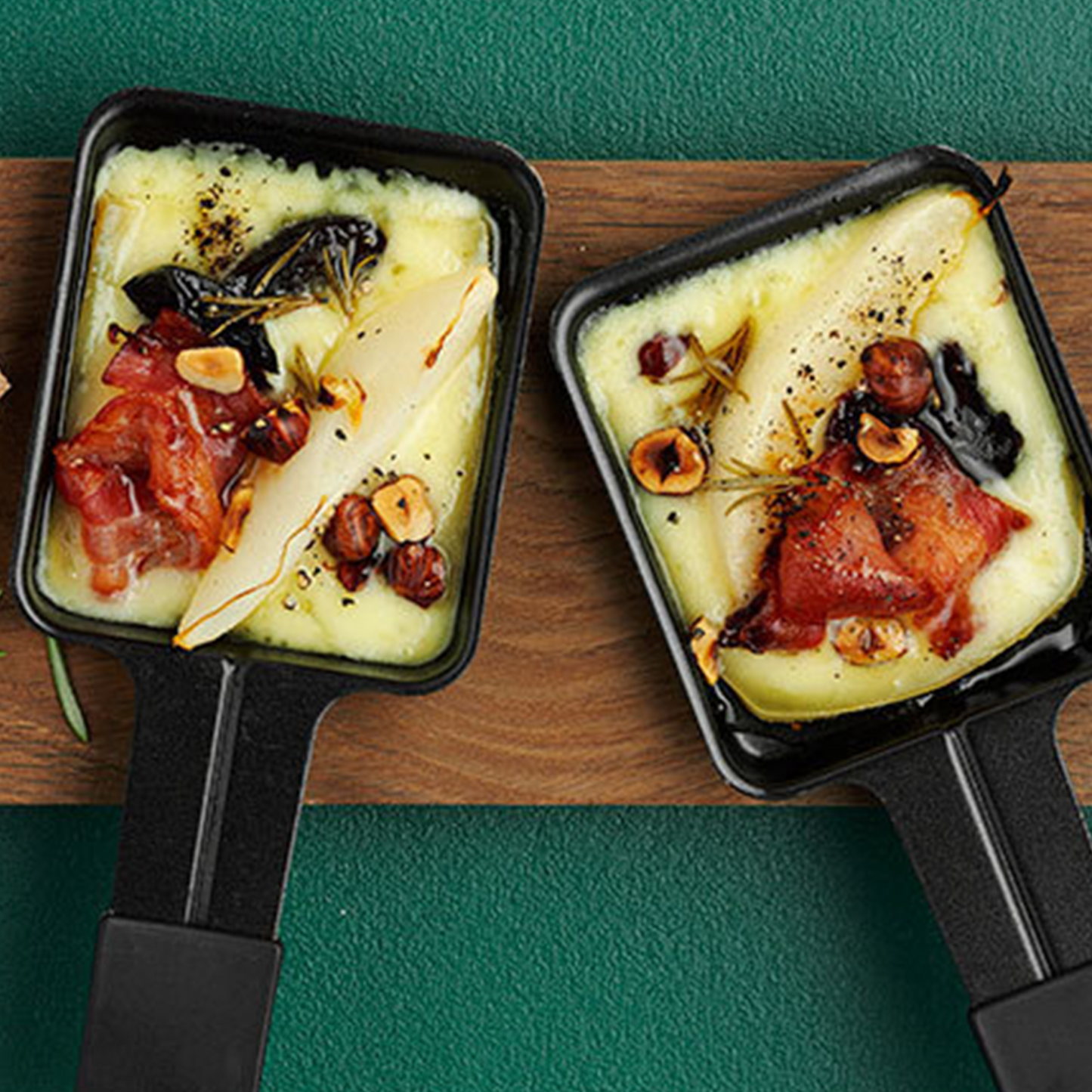 Appareil à raclette 4 pièces