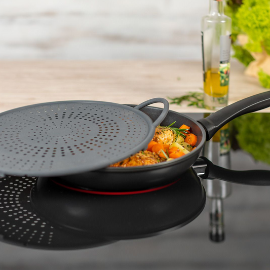 Spritzschutz Silikon Set grau