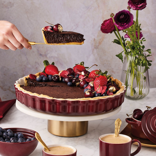 Moule à tarte grenat Ø 28 cm