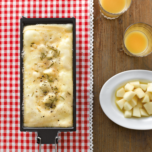 Raclette Set Mini Berge schwarz