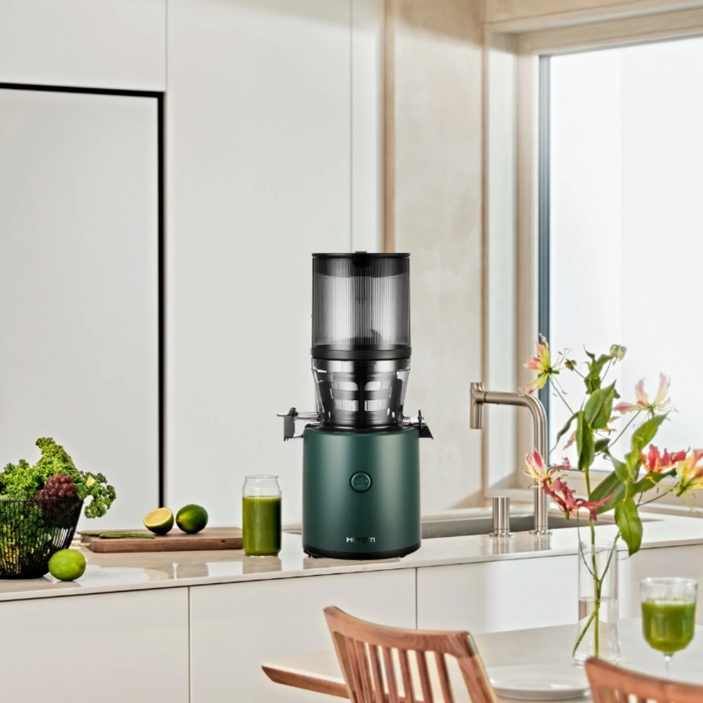 Extracteur de jus lent H320N vert foncé