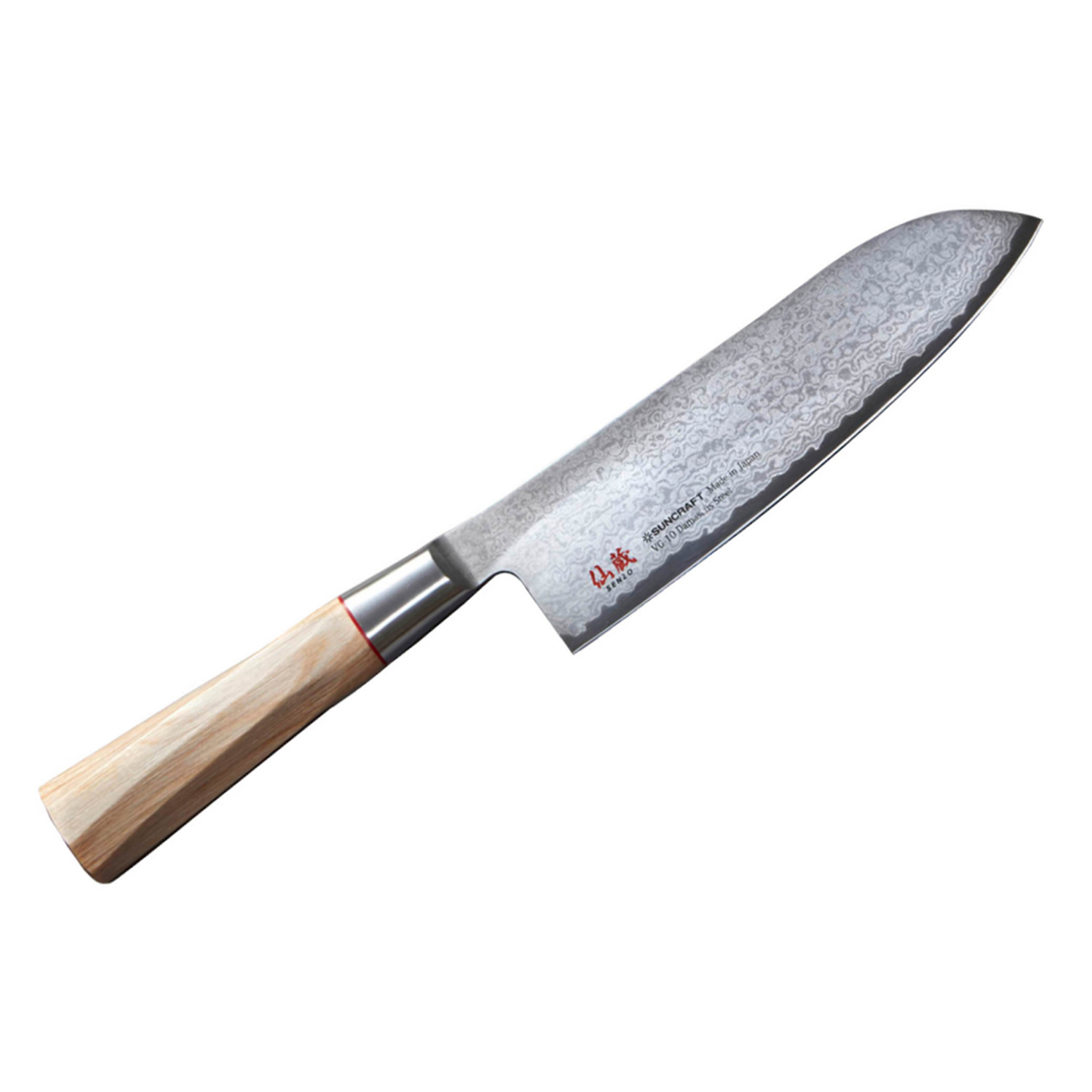 Küchenmesser Octagon Santoku Senzo Twisted - Suncraft