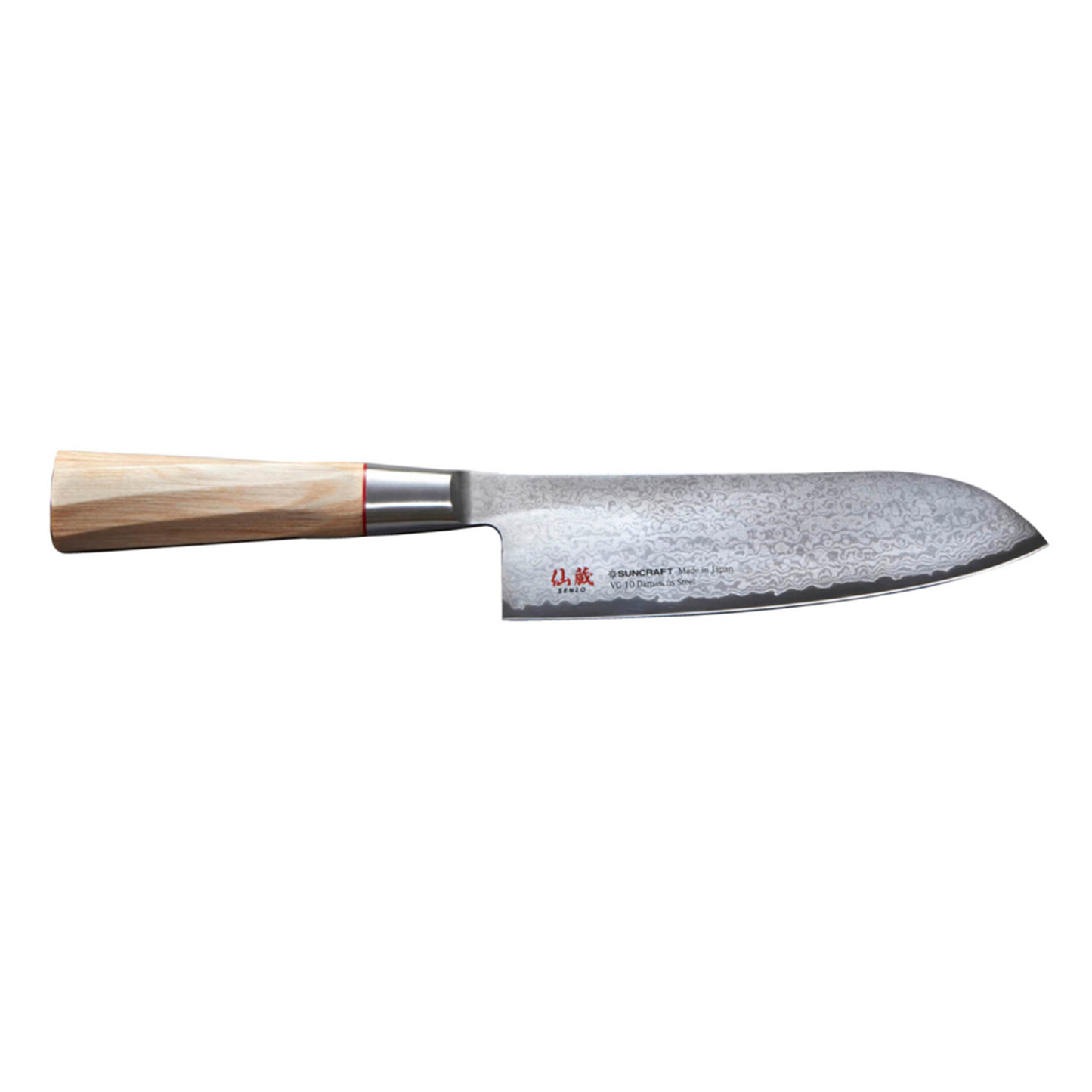 Küchenmesser Octagon Santoku Senzo Twisted - Suncraft
