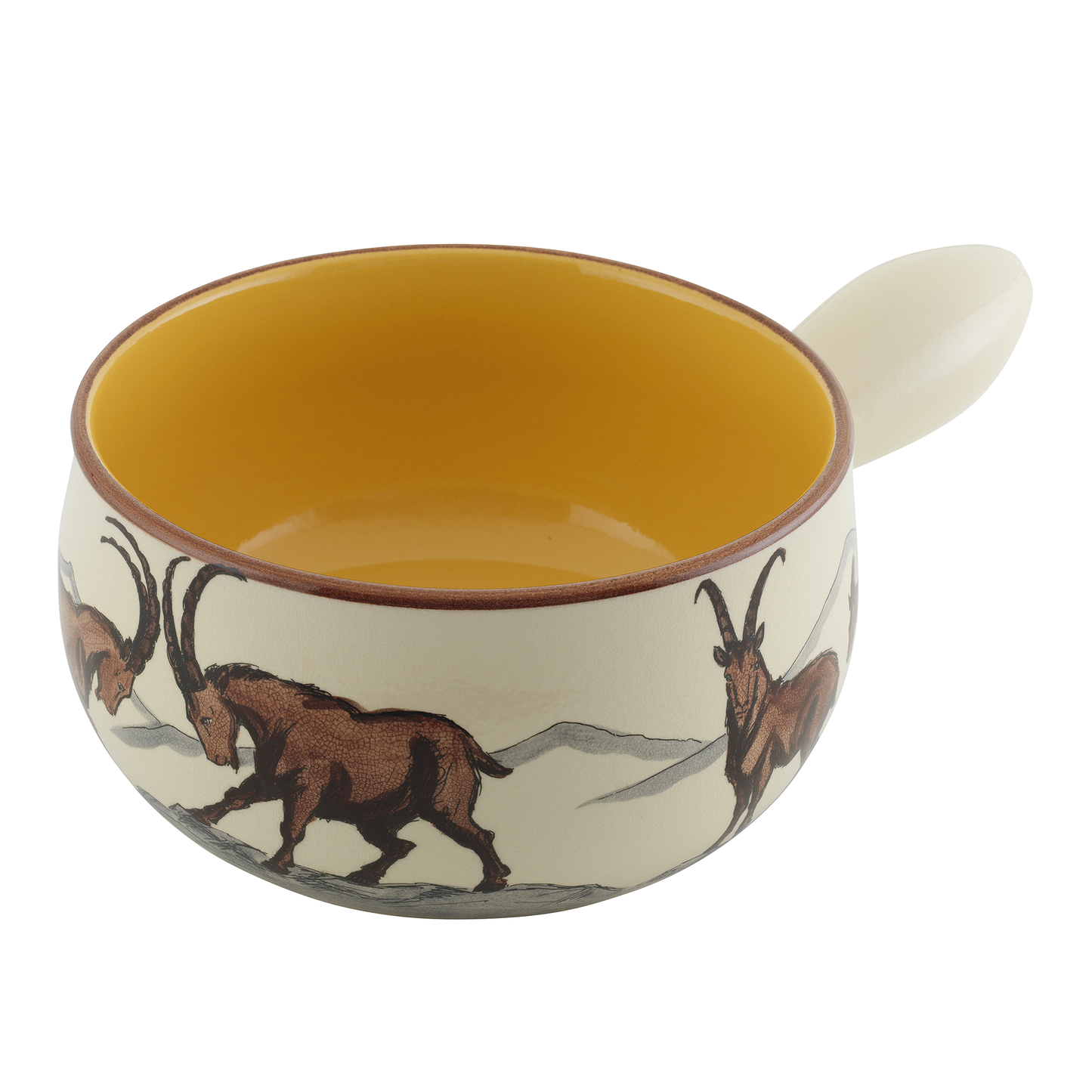 Fondue-Set Steinbock