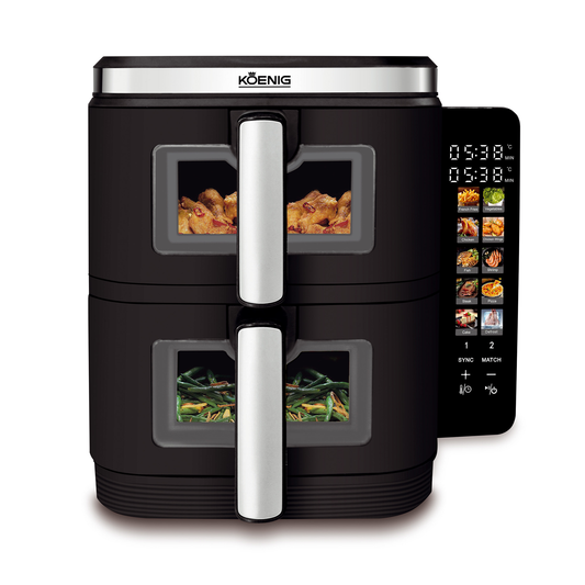 Doppel-Heissluftfritteuse VERTICAL