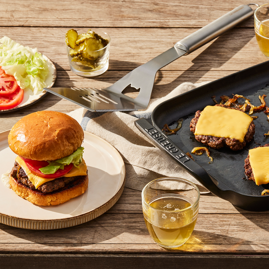 Grillplatte rechteckig BBQ Outdoor 40 cm