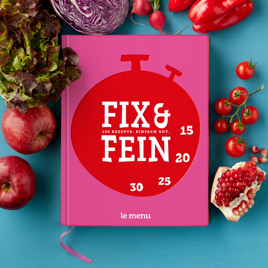 Kochbuch + le menu Jahresabo