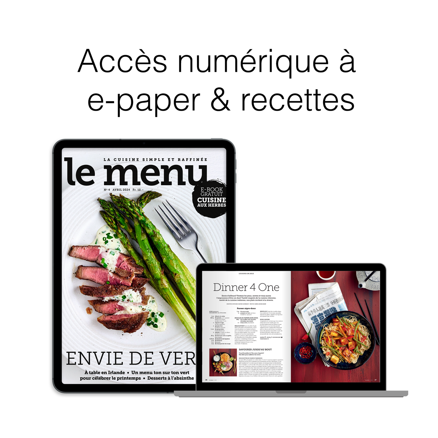 Geschenkabo 1-Jahr le menu Print (inkl. Digital)