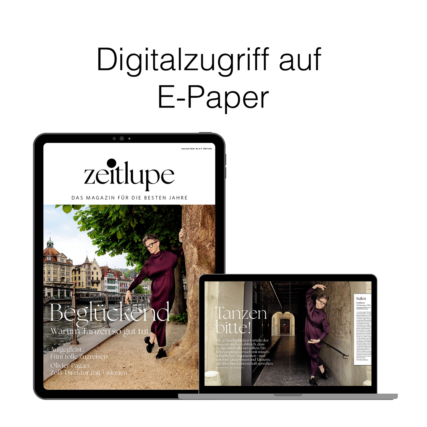 Halbjahresabo Zeitlupe Print (inkl. Digital)
