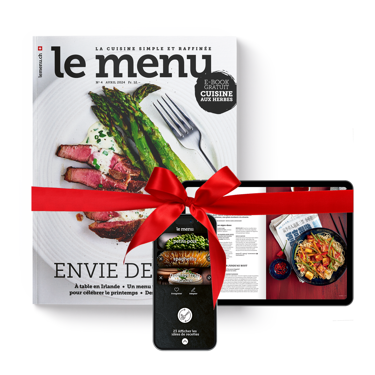 Geschenkabo 1-Jahr le menu Print (inkl. Digital)