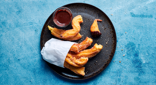 Churros mit Schokoladensauce