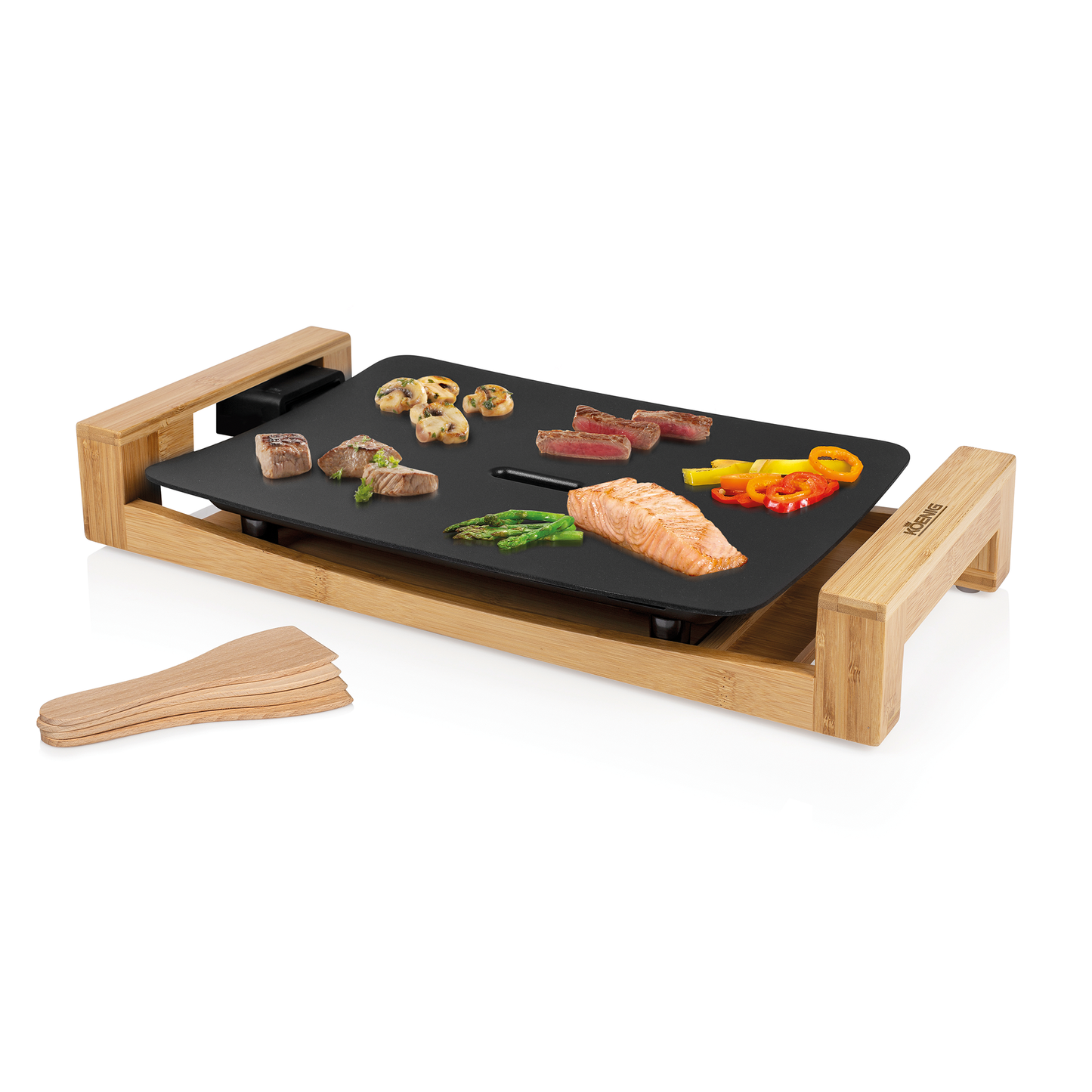 Grill de table en bambou 