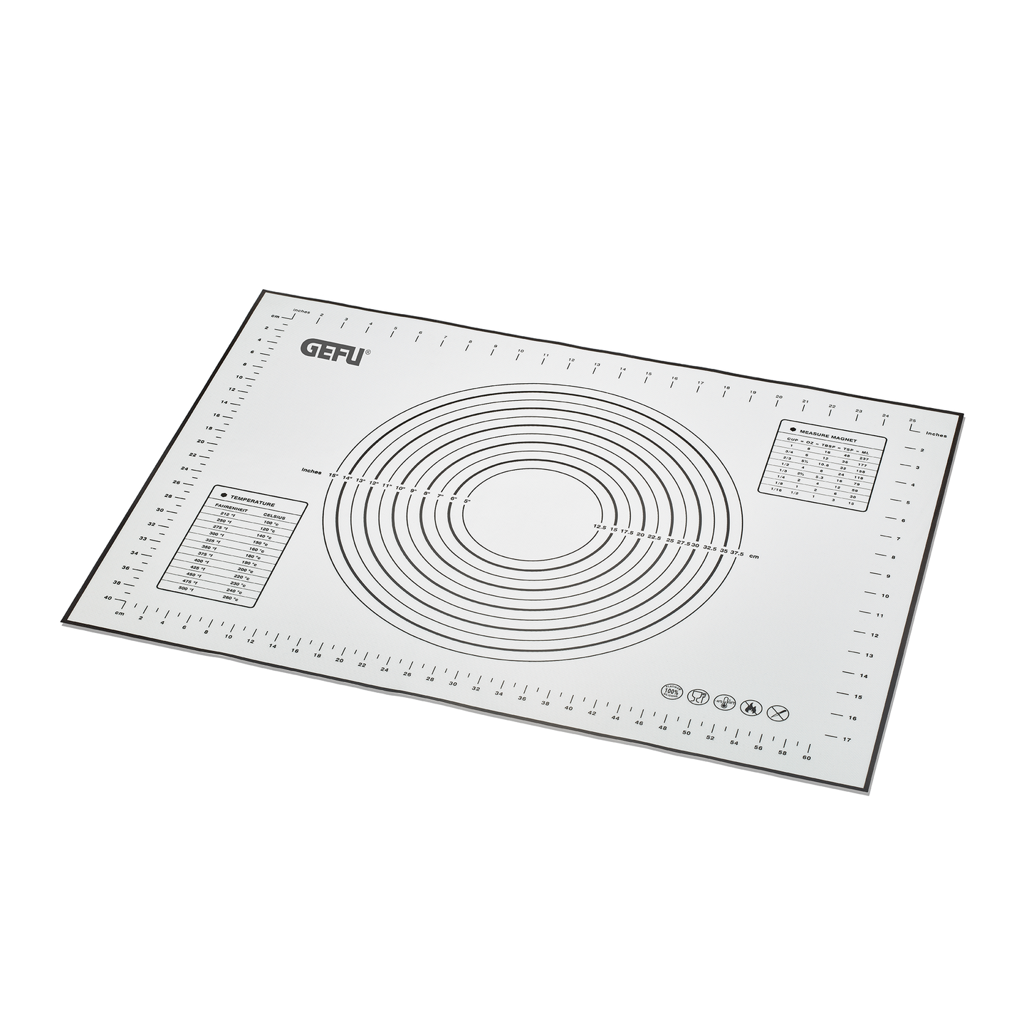 Ensemble de tamis à farine et sucre en poudre, rouleaux à pâtisserie, tapis de cuisson