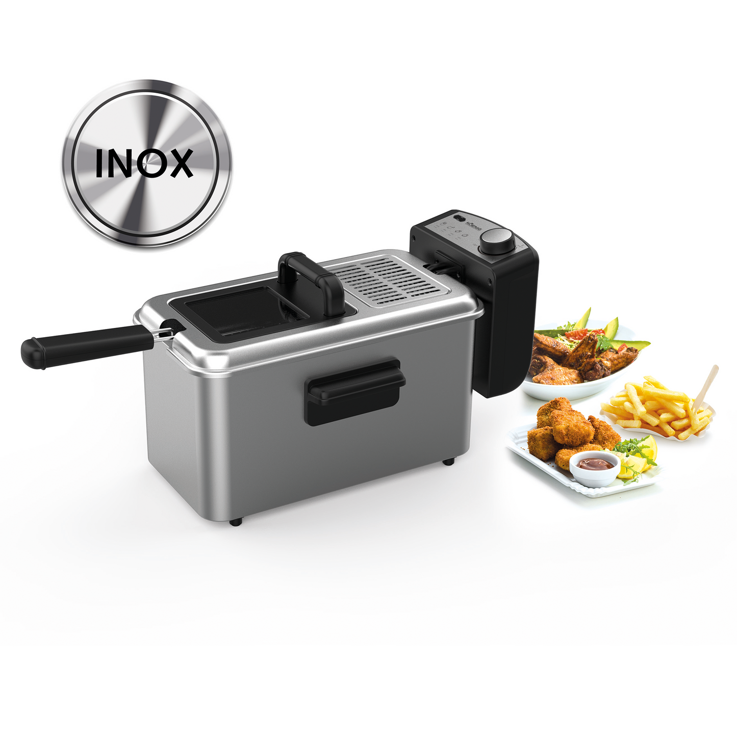 Fritteuse Inox 3 L