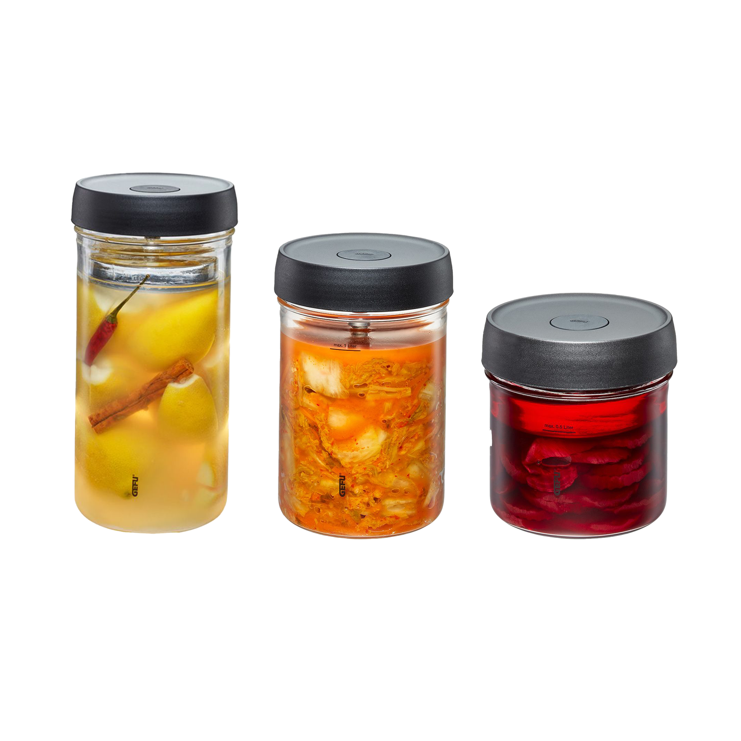 Fermentierglas Nativo 3er Set