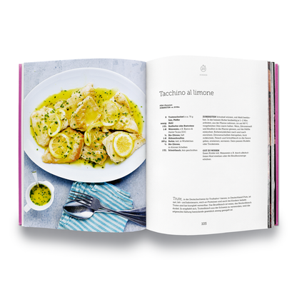 Kochbuch + le menu Jahresabo