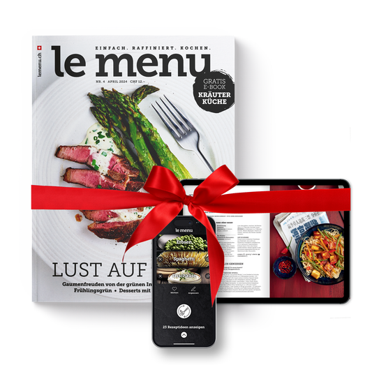 Geschenkabo 1-Jahr le menu Print (inkl. Digital)