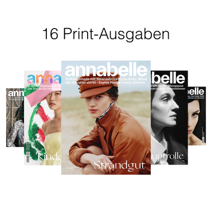 Geschenkabo 1-Jahr annabelle Print (inkl. Digital)